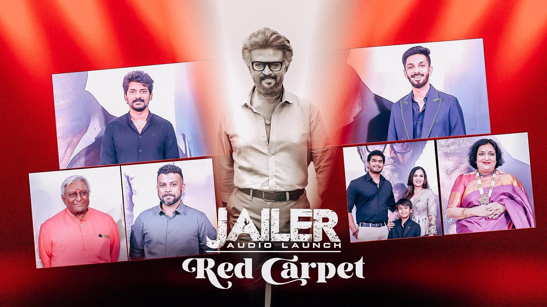 Jailer Audio Launch - Red Carpet