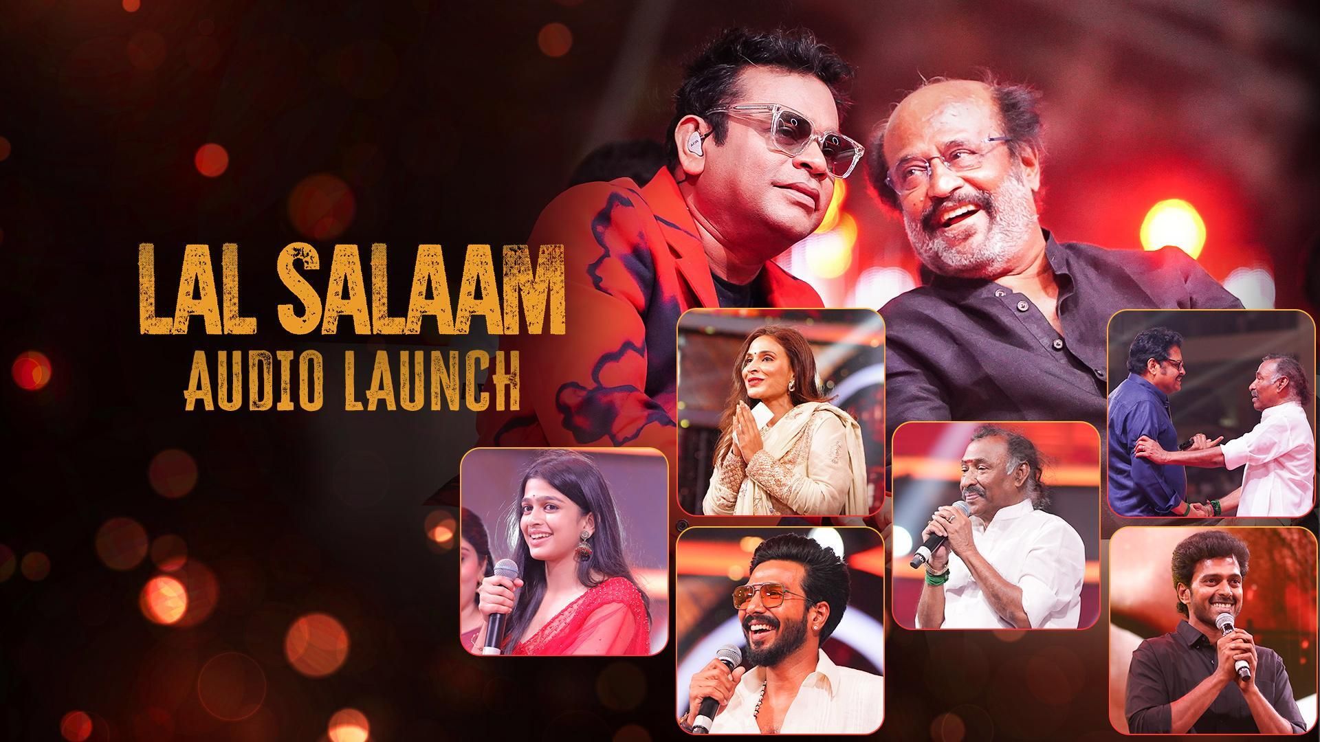 Lal Salaam Audio Launch