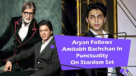 Aryan Khan Follows Amitabh Bachchan In Punctuality On Stardom Set