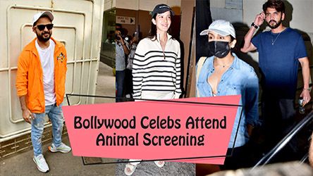 Bollywood Celebs Attend Animal Screening