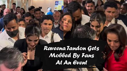 Raveena Tandon Gets Mobbed By Fans At An Event
