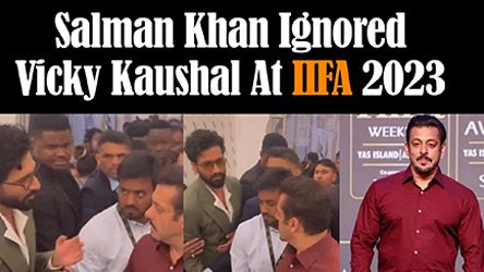 Salman Khan Ignored Vicky Kaushal At IIFA 2023