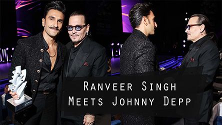 Ranveer Singh Meets Johnny Depp At Red Sea Film Fest
