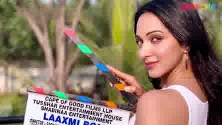 Akshay Kumar and Kiara Advani seen Shooting for Laxmi bomb