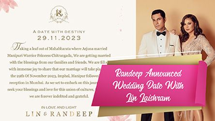 Randeep Hooda Announced Wedding Date With Lin Laishram