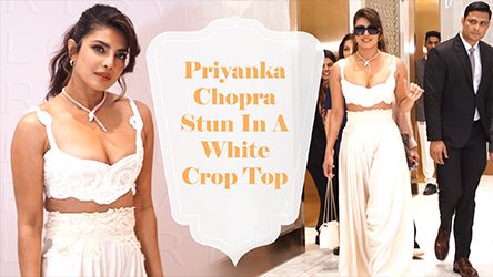 Priyanka Chopra Stun In A White Crop Top