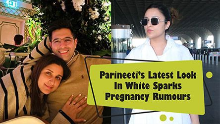 Parineeti Chopras Latest Look In White Sparks Pregnancy Rumours