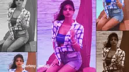 Suhana Khan's Vacation pictures in Blue Dress goes Viral