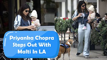 Priyanka Chopra Steps Out With Malti In LA