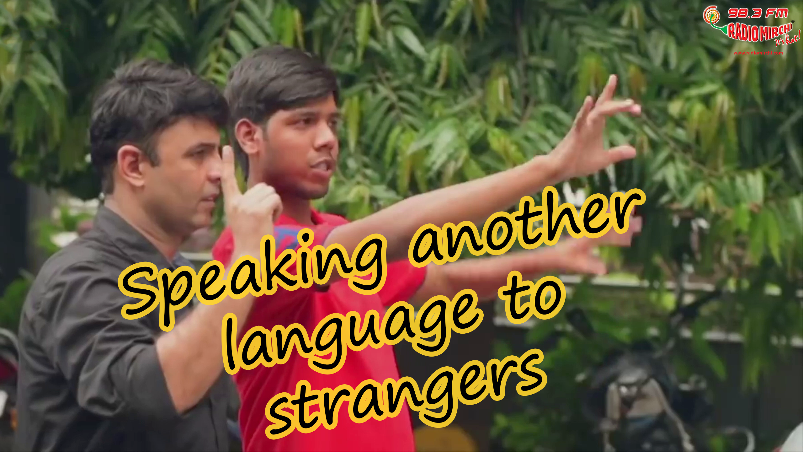 Speaking Another Language To Strangers