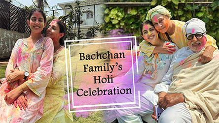Bachchan Familys Holi Celebration