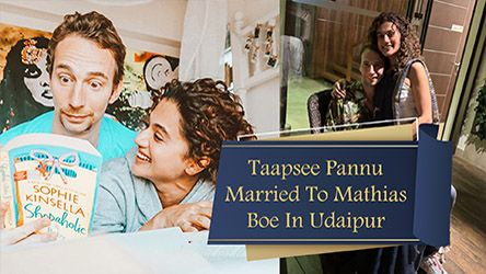 Taapsee Pannu Married To Mathias Boe In Udaipur