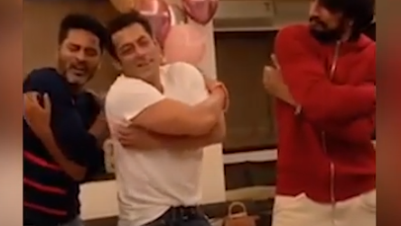 Salman Khan and Prabhu Deva Begin Dabangg 3 Discussions By Dancing On Urvashi Urvashi