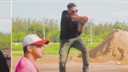 Akshay shares his ACTION scene video from SOORYAVANSHI