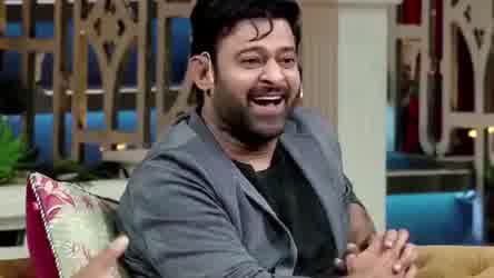 Prabhas and Shraddha seen on The Kapil Sharma Show