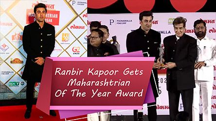Ranbir Kapoor Gets Maharashtrian Of The Year Award