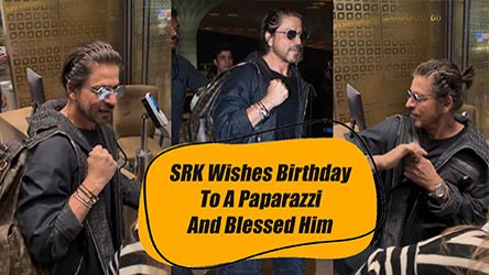 Shahrukh Khan Wishes Birthday To A Paparazzi And Blessed Him